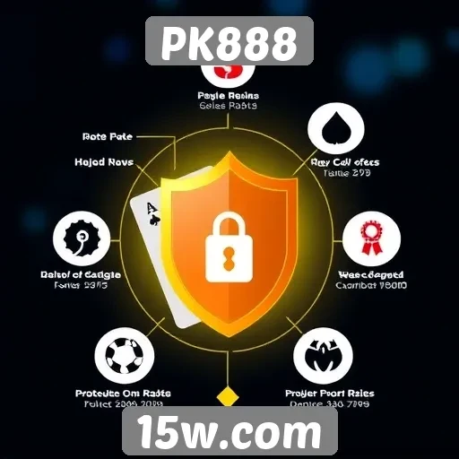 Recursos de segurança e proteção no PK888